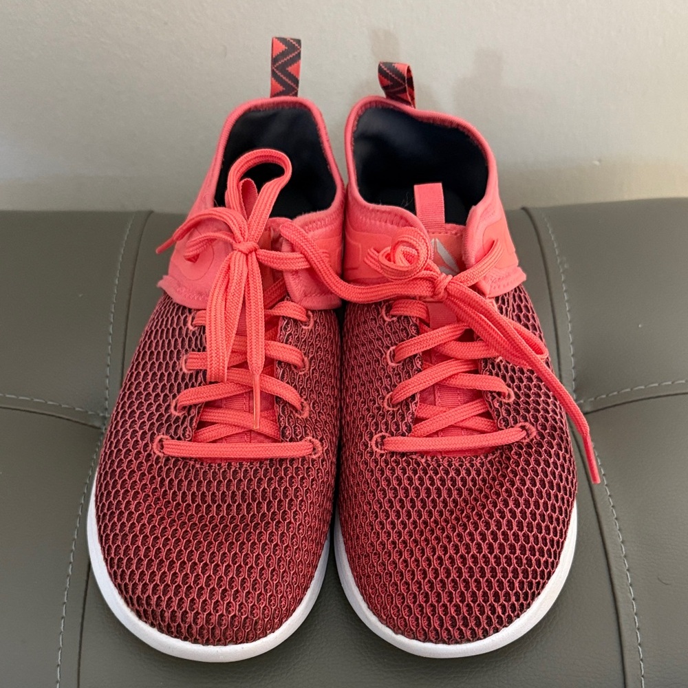 Reebok Coral Pink Mesh Sneakers